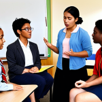 **

Prompt: Diverse TESOL classroom, students from various cultural backgrounds engaged in a group activity, teacher facilitating, emphasis on inclusivity and cultural awareness.

**