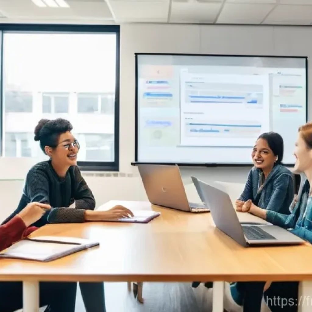 TESOL 교육의 장단점 - **A dynamic, modern classroom setting for a TESOL certification course.** A diverse group of young a...